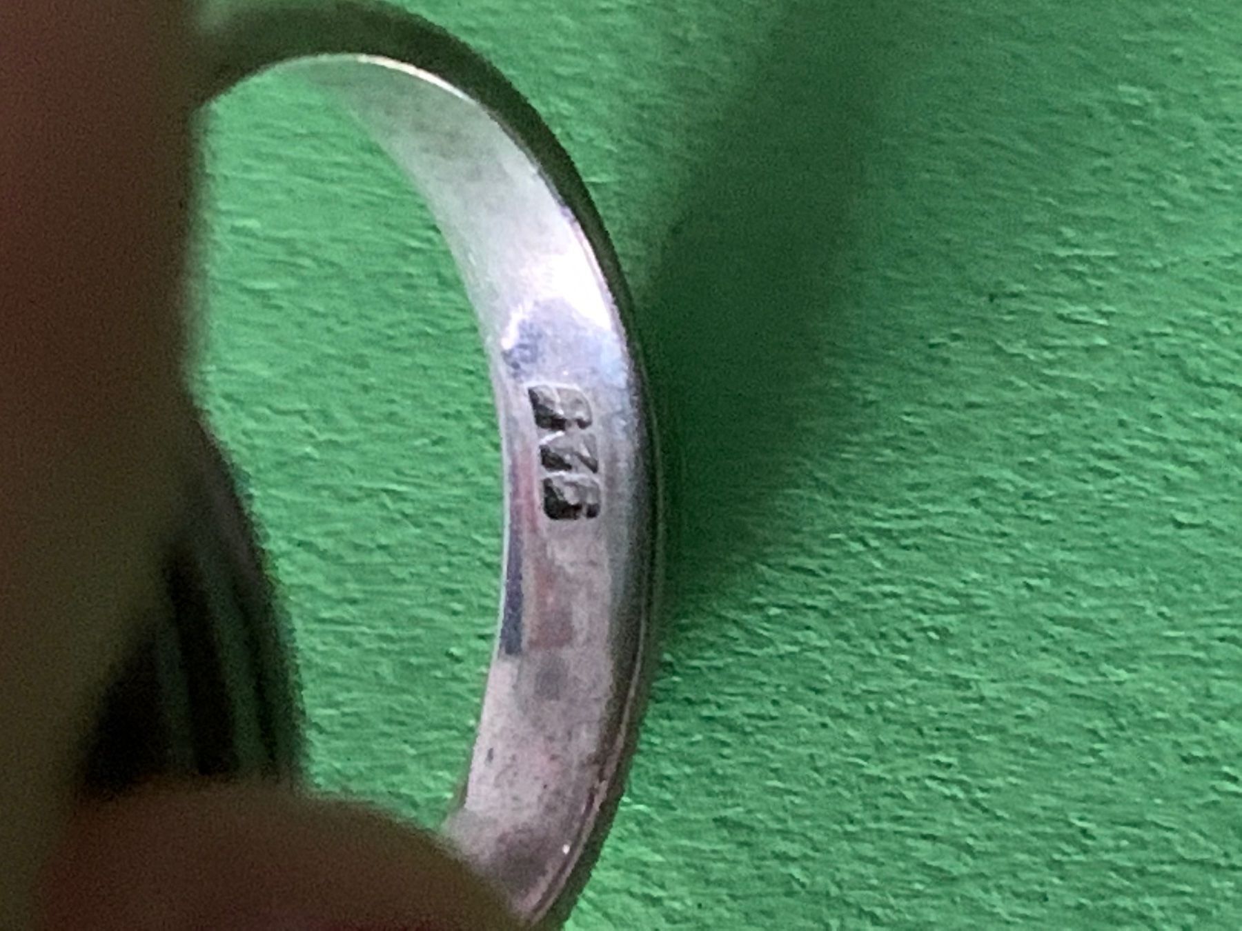 Anelli: Silberring blaue perle/Perlmutt  (rg58) – Usato da Dittingen venduto da Bijoubelle 7