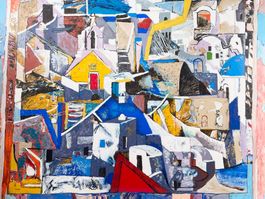 🟢   Stadt Santorini in Griechenland