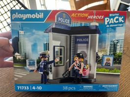 Playmobil Action Heroes Poste de Police 71733 neuf