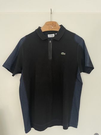 Lacoste Poloshirt Schwarz Gr. 6/XL fit L