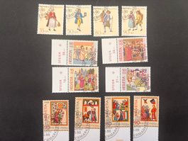 CH Pro Patria Serien 1988/89/90 Erstag gest.  (2390)