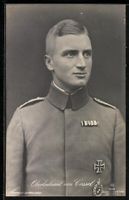Foto-AK Sanke Nr. 424: Oberleutnant von 