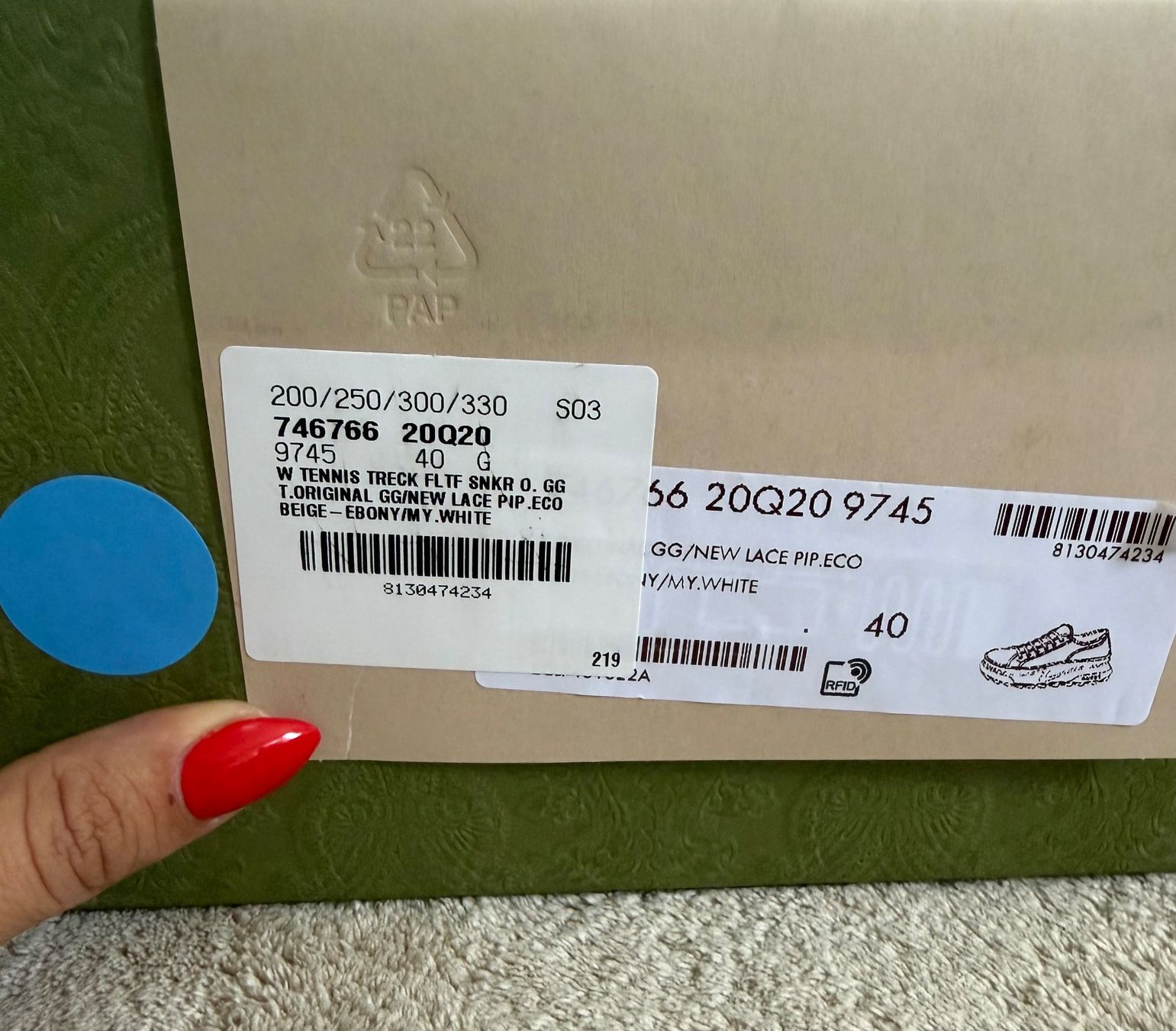Gucci Scarpe da donna: Gucci Segeltuch 1977 Sneaker - Grösse 40 – Nuovo (secondo la descrizione) da  venduto da  4