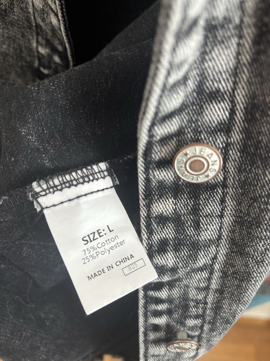 Giacche: Jeansjacke mit Ethno-Muster Grösse L – Nuovo (secondo la descrizione) da Brugg AG venduto da ann_stf7 3
