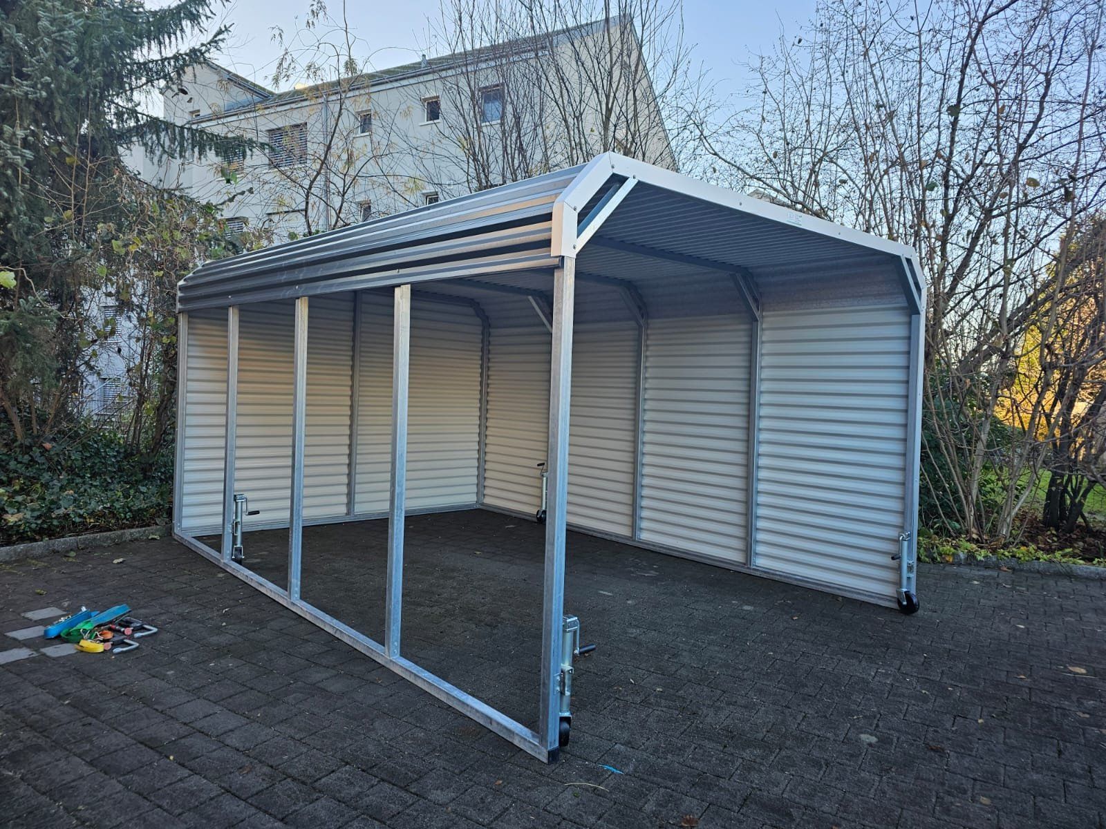 Rifugi: Carport / Unterstand Classic – Nuovo (secondo la descrizione) da Engwilen venduto da faehig 5