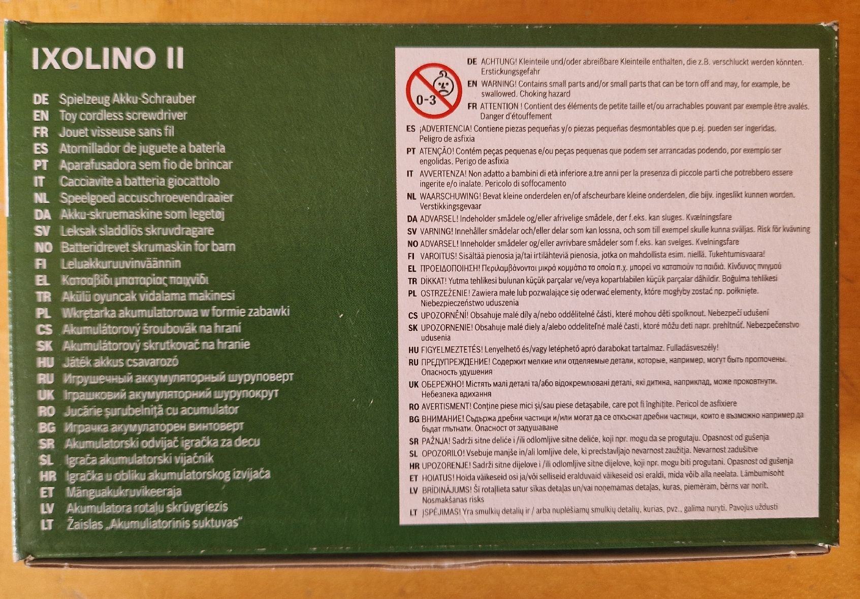 Giocattoli: Bosh mini Ixolino II jouet à piles – Nuovo (secondo la descrizione) da Ste-Croix venduto da Sporchet 2