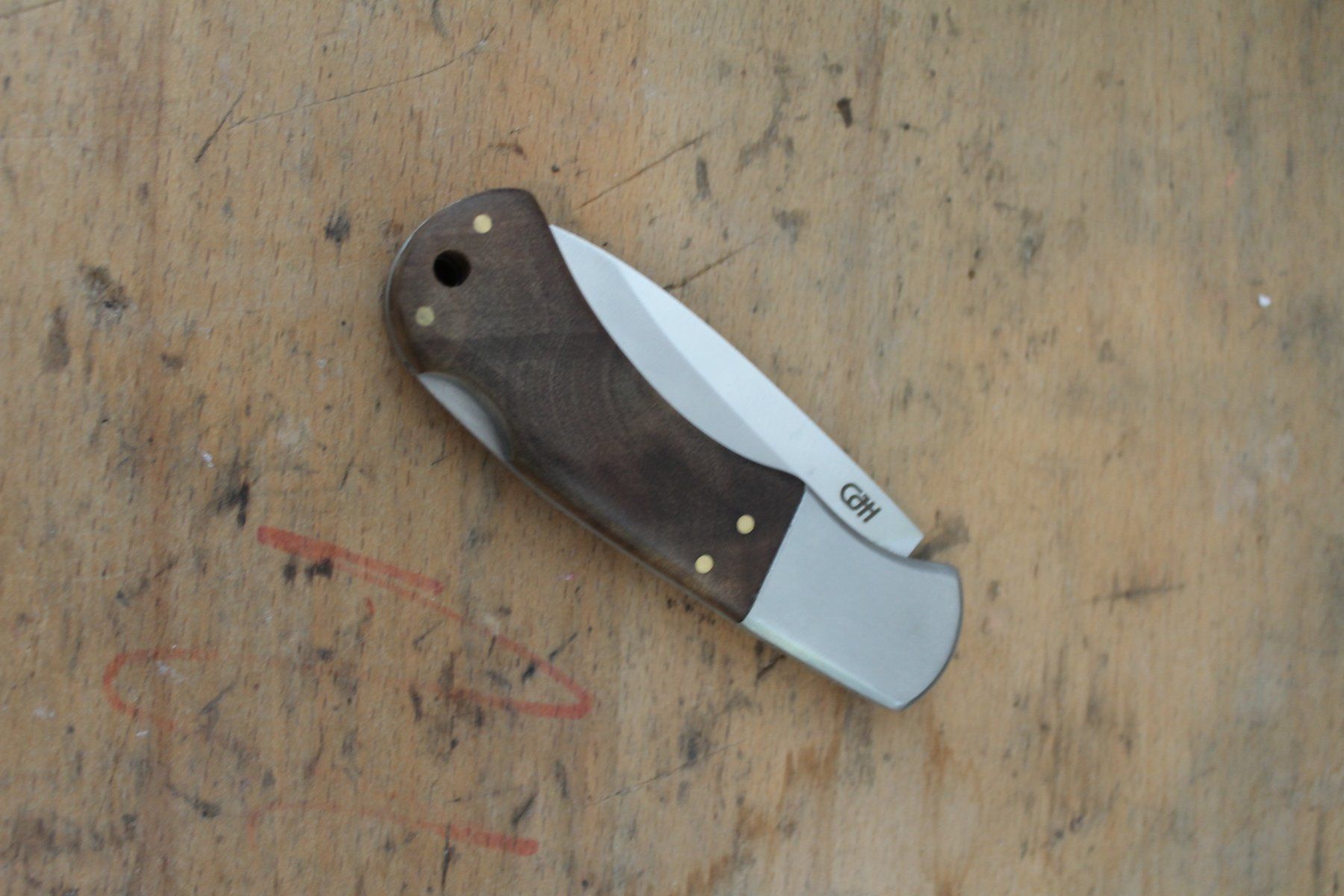 Herbertz Accessori: CJH Taschenmesser Wurzelholz – Nuovo (secondo la descrizione) da Lachen SZ venduto da ratata 1