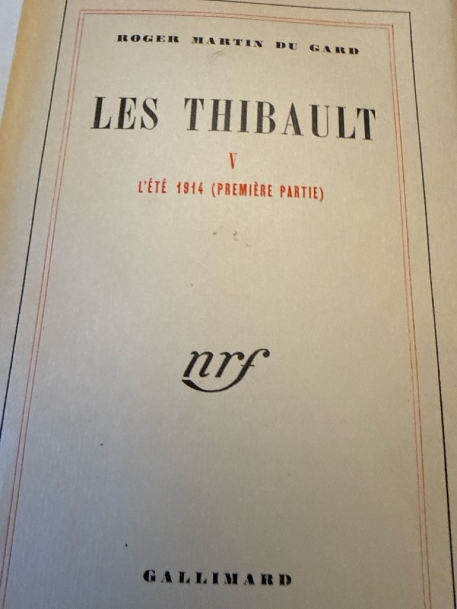 Libri: LES THIBAULT 8 tomes de Roger Martin Du Gard – Usato da Schmitten FR venduto da Hohezelg 4