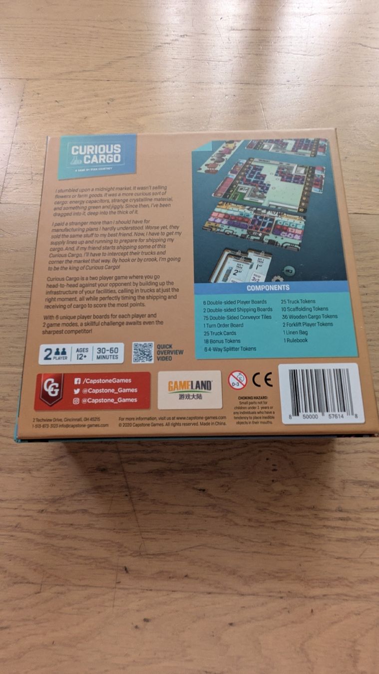 Spiele: Curious Cargo – Neu (gemäss Beschreibung) aus Therwil von sep_x8pw 2