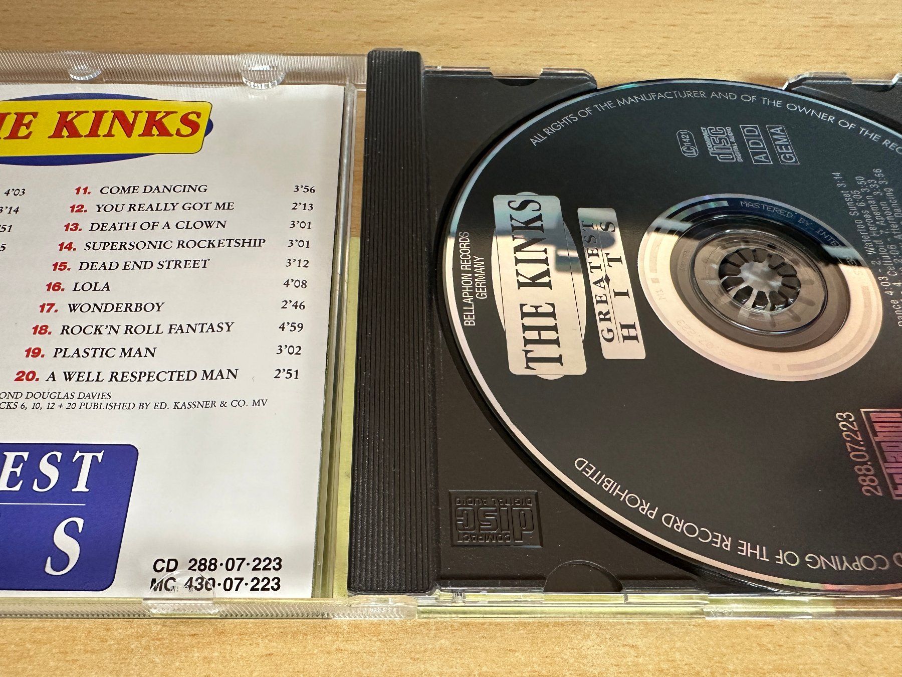 CD: The Kinks – Greatest Hits – Usato da Rikon im Tösstal venduto da Alpenmutz 2