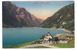 Klöntalersee (GL) Gasthaus Rhodannenberg - 1929