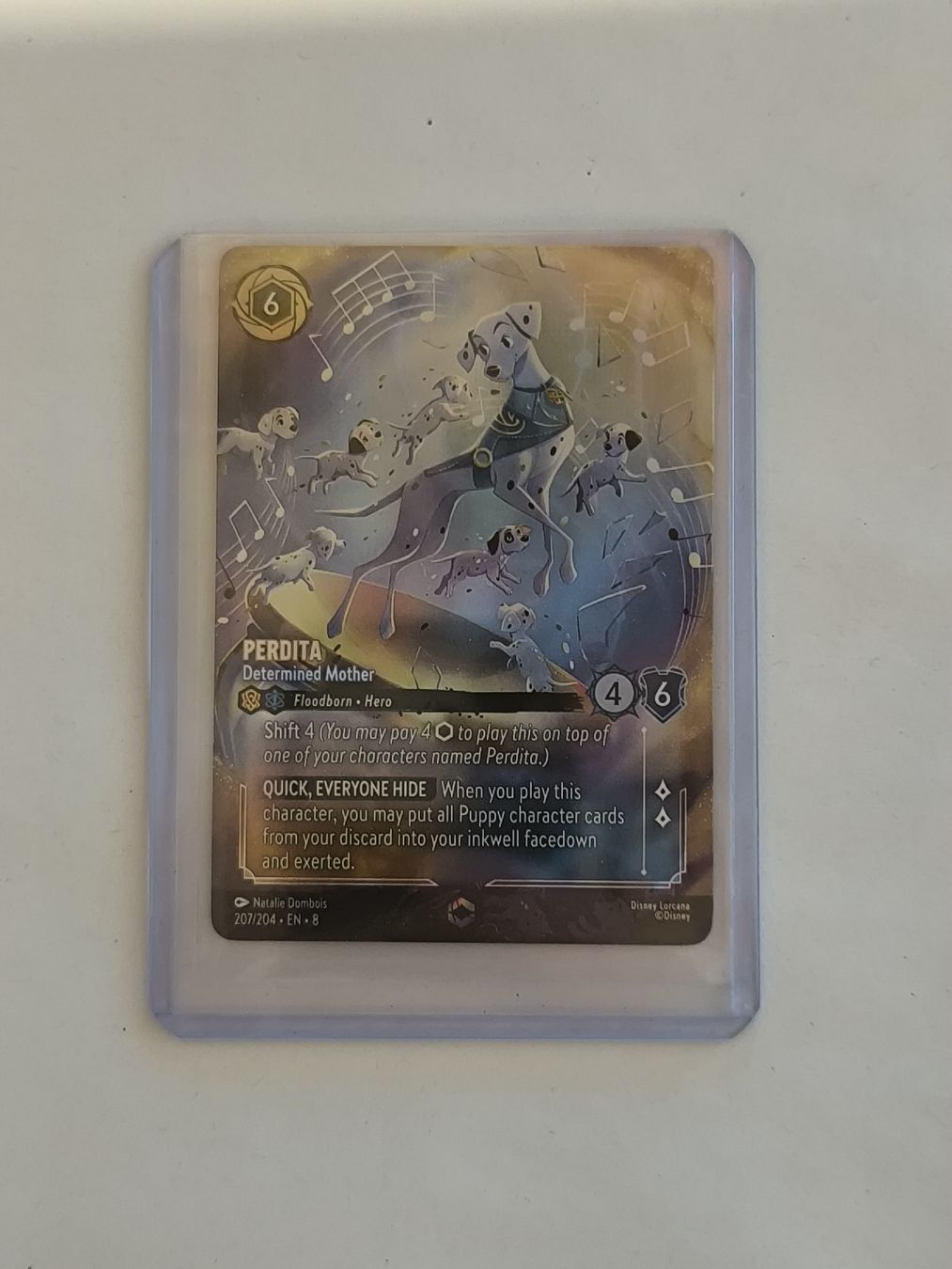 Disney Sammelbilder & Trading cards: Disney Lorcana Perdita 207/204 EN 8 Enchanted – Neu (gemäss Beschreibung) aus Neuhausen am Rheinfall von Moppet 8