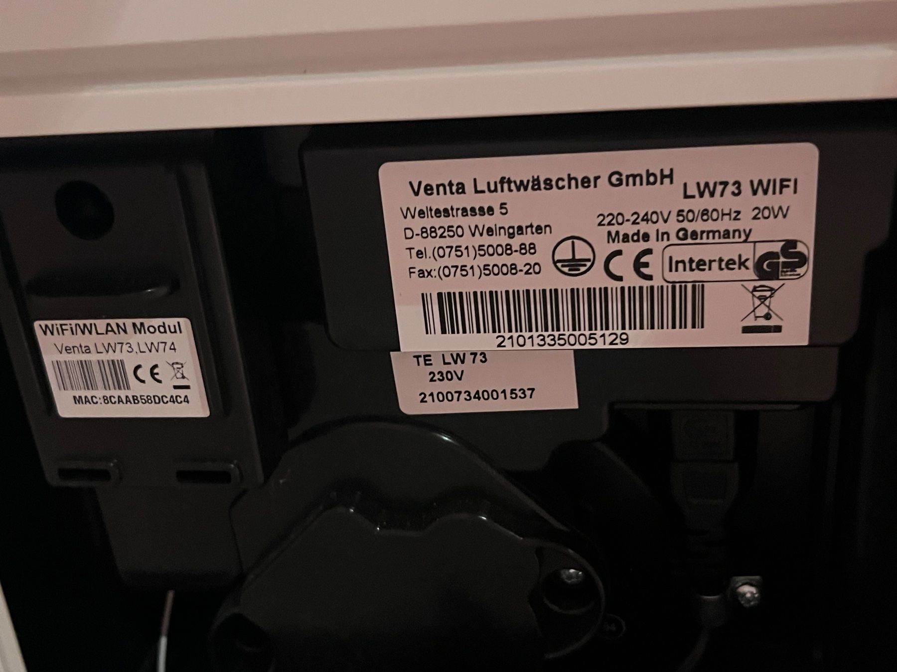 Venta Purificatori d'aria: Venta Luftreiniger – Usato da Schindellegi venduto da RagnarsRok 1