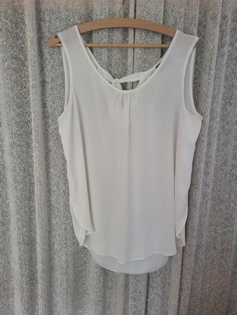 weisse casual chic Top