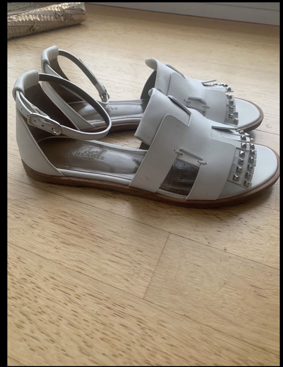 Hermès Scarpe da donna: Hermès sandales Santorini 37 – Nuovo (secondo la descrizione) da Peseux venduto da camosport 1