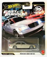 Hot Wheels Fast & Furious Mercedes-Benz 500 SEL, Neu!