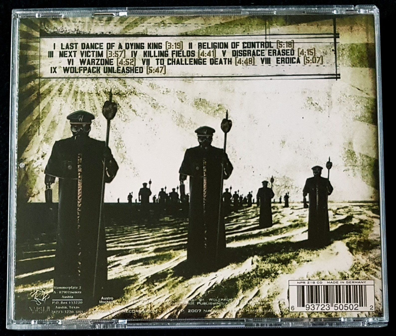 CDs: Wolfpack Unleashed – Anthems Of Resistance - CD - 2007 – Gebraucht aus Uster von Zardodel 1