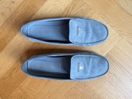 Prada Mokassins Wildleder