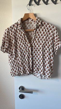 Kurzarm Bluse (Hippie / Vintage Style)