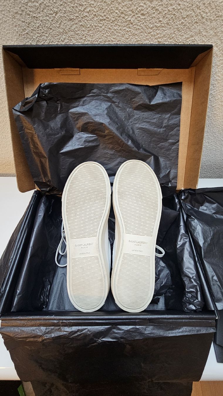 Saint Laurent Scarpe da donna: Saint Laurent Sneaker, weiss Grösse 39 – Usato da Kloten venduto da Jay_s_922 4