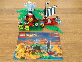 Vintage LEGO Piraten Insulaner 6262 King Kahuka's Trhone 94