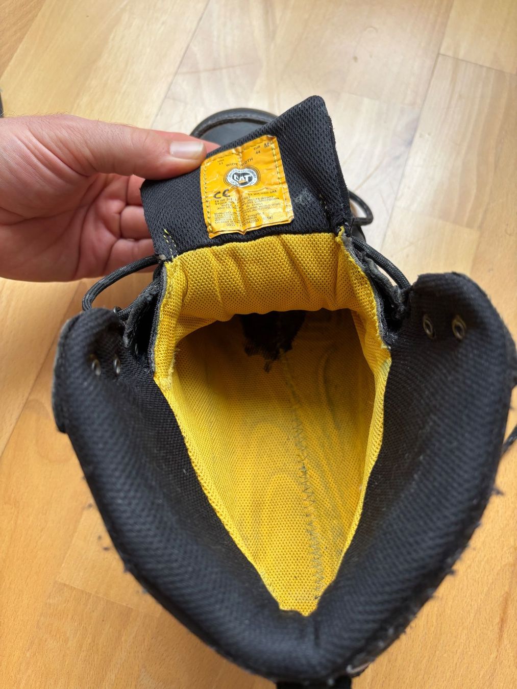 Caterpillar Herrenschuhe: Cat Framework Sicherheitsschuh S3 Schwarz, Gr. 44 – Gebraucht aus Luzern von SMOOS 7