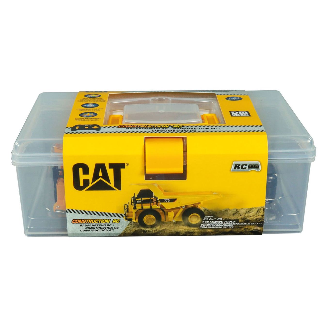 Caterpillar RC Modellbau: CAT RC 770 Muldenkipper 1:64 / Ferngesteuert – Neu und originalverpackt aus Oensingen von Liquidations-Shop 2