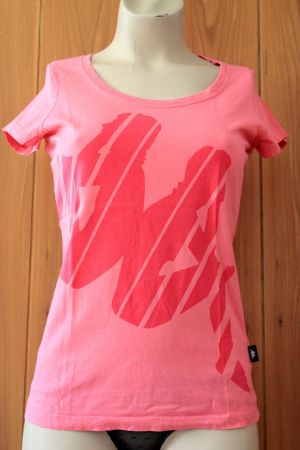 Cappa * rosa SHIRT mit Markenlogodruck  36  S