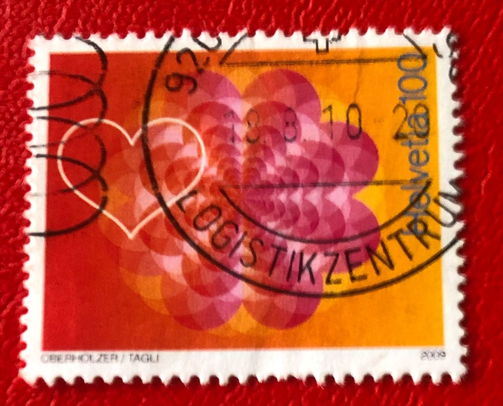 Tutti i francobolli: Nr.1321 Hochzeit 2009 mit Stempel     – Usato da Aarau venduto da Billa007