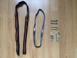 Aufhängeset Indoor Therapieschaukel, Boxsack, Hängesessel