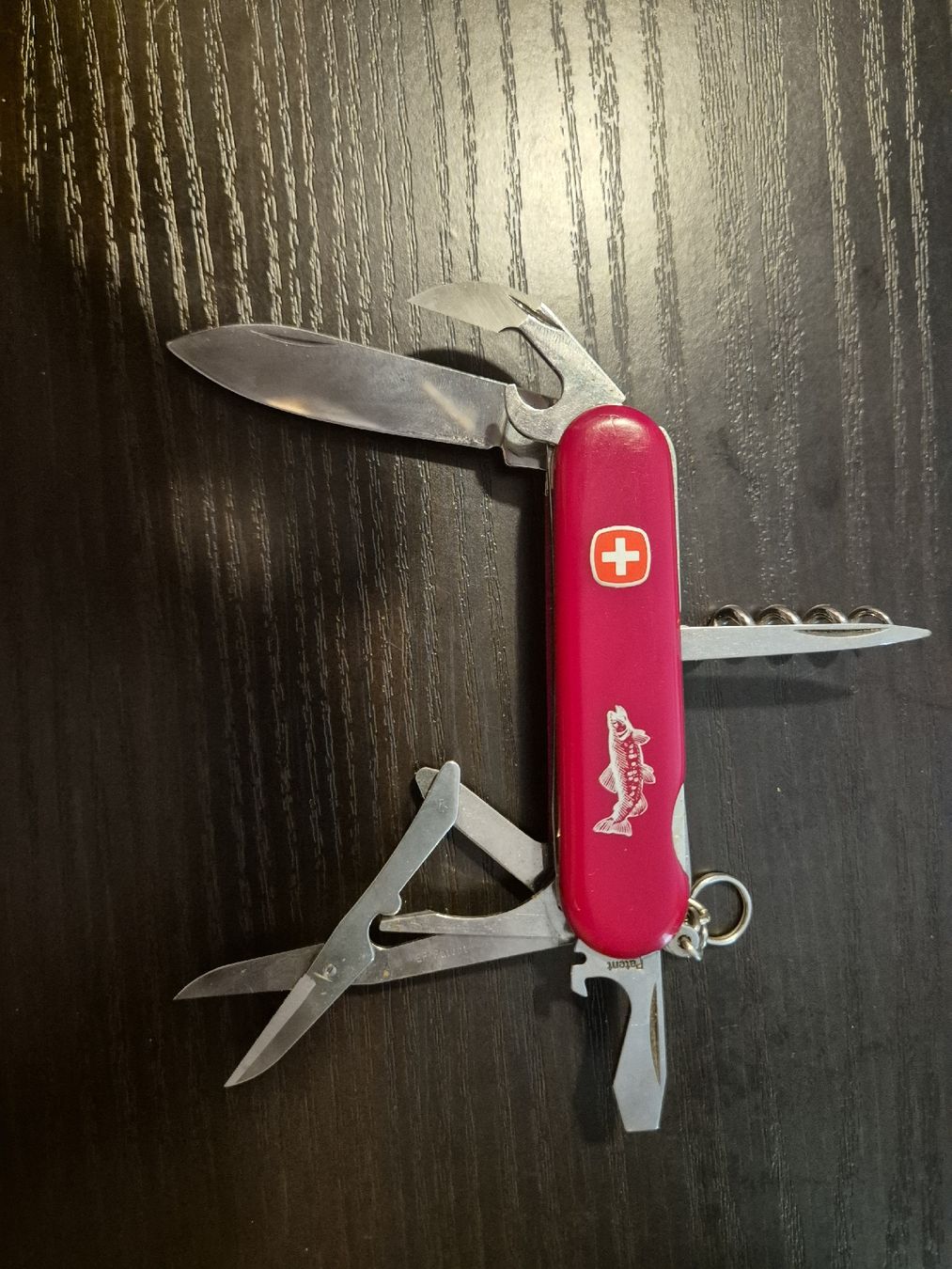 Coltelli tascabile: Taschenmesser mit Fischmotiv  – Usato da Binningen venduto da rom_9ls7 3