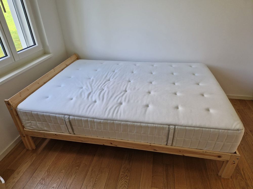 IKEA NEIDEN BED FRAME & HOKKASEN MATTRESS | Kaufen Auf Ricardo