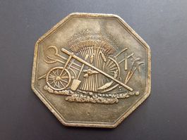 Medaille Société Agriculture du Cher 1818, France, 19g