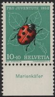 10 Rp. Marienkäfer mit TAB (coccinella)
