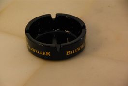 Aschenbecher "Billwiller", schwarz-gold