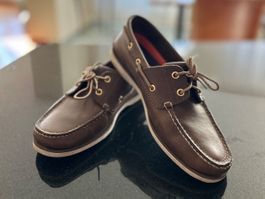 Timberland Leder Mokassins Gr. 40 - Braun