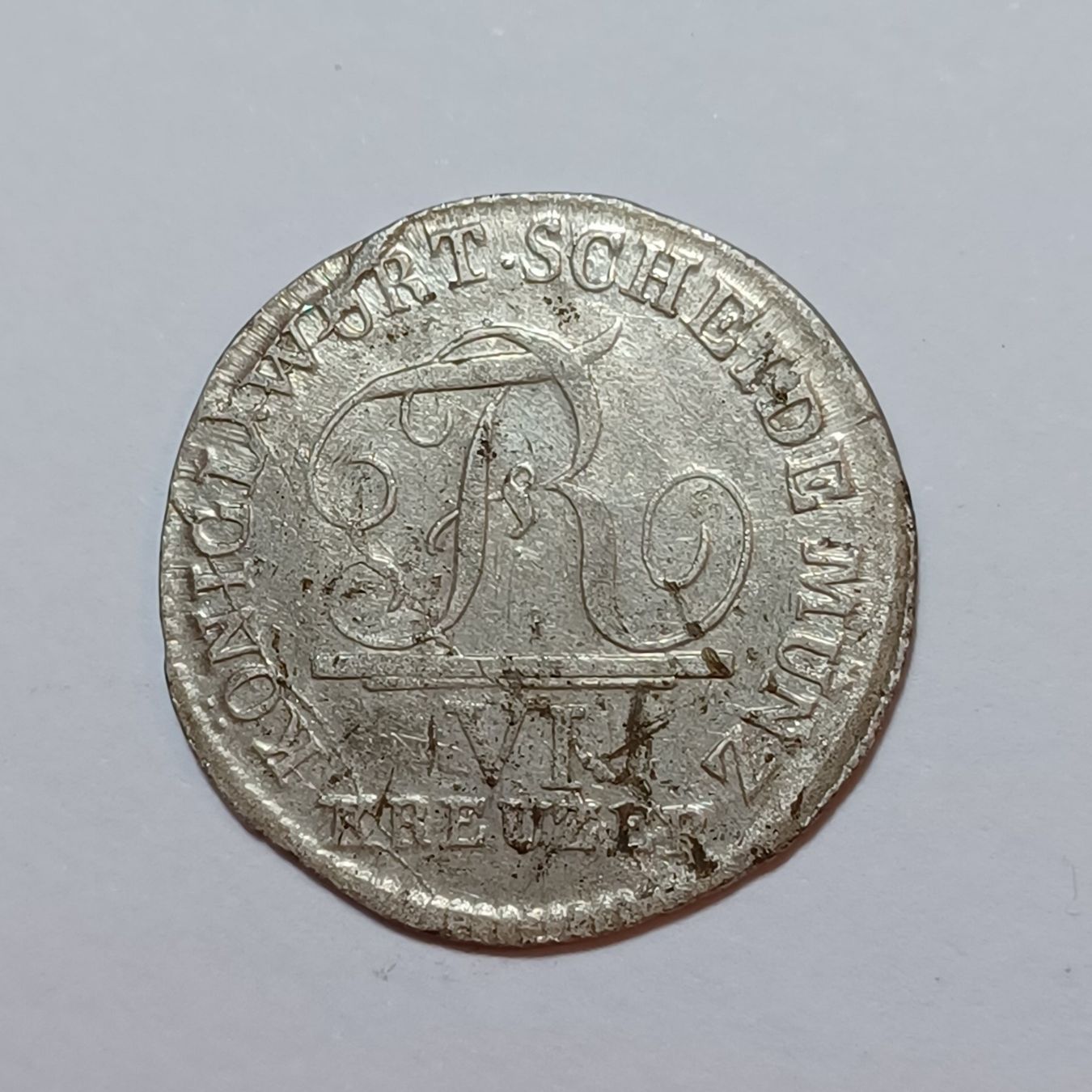 Tutti le monete: 6 Kreuzer 1808 Württemberg ss – Usato da Pfäffikon ZH venduto da Welt_Muenzen