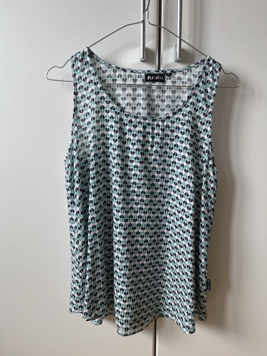 Tops: Moshiki Top Herz Muster Gr. S – Gebraucht aus Zürich von Kleanthy