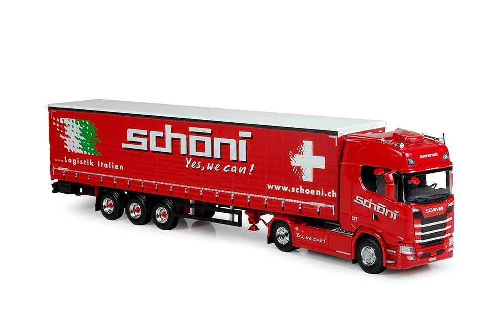 Tekno Kit di modellismo & Modellini statici: Tekno 73907 Scania Schöni – Nuovo e nell'imballaggio originale da Dagmersellen venduto da FBM-Bacheli 2