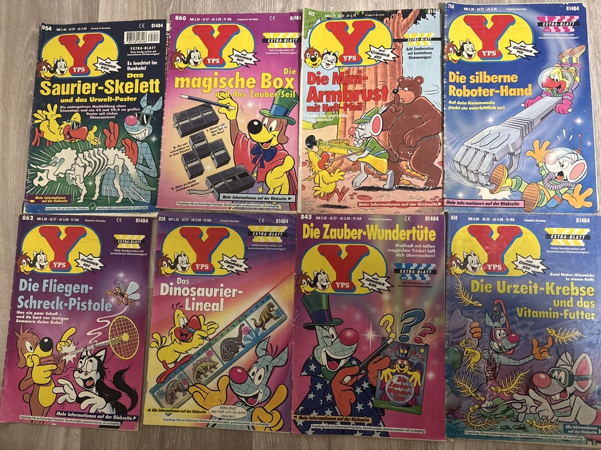 Fumetti: Alte YPS Comics 8 Stück  – Usato da Buch SH venduto da sal_rv2n