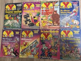 Alte YPS Comics 8 Stück 