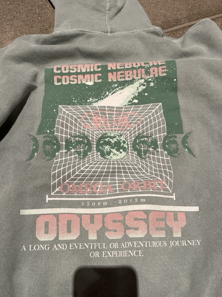 Urban Outfitters Pullover & Sweatshirts: BDG Kapuzenpullover grün mit Grafikprint Grösse S – Neu (gemäss Beschreibung) aus Lotzwil von etienneundjoelle 2