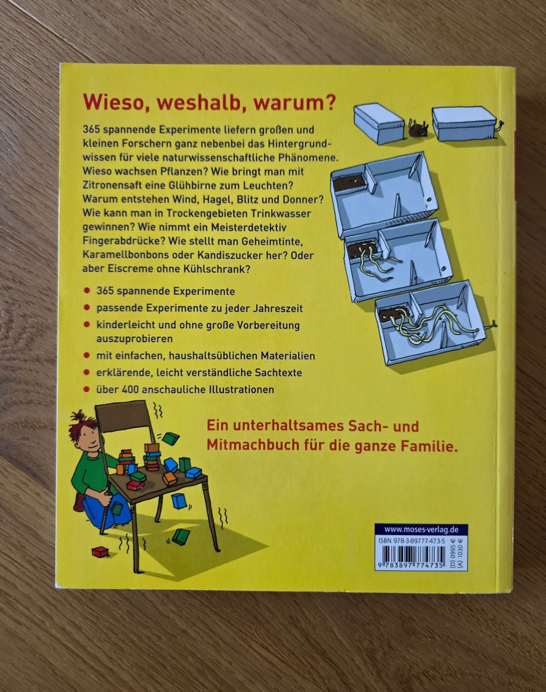 Libri: Buch "365 Experimente Für Jeden Tag" – Nuovo (secondo la descrizione) da Richterswil venduto da Rem2011 1