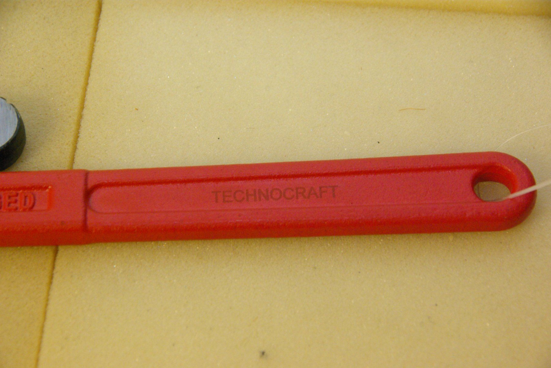 Technocraft Alle Werkzeuge: Rohrschlüssel 12" - rot - Technocraft – Neu und originalverpackt aus Herisau von Cevianer1844 4