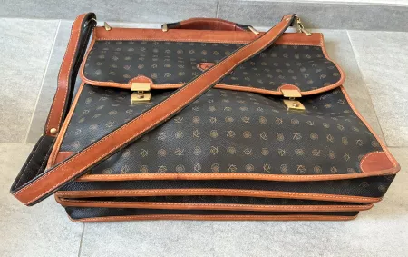 Vintage Reise Trag/Umhängetasche von JEAN JAQUES BENSON
