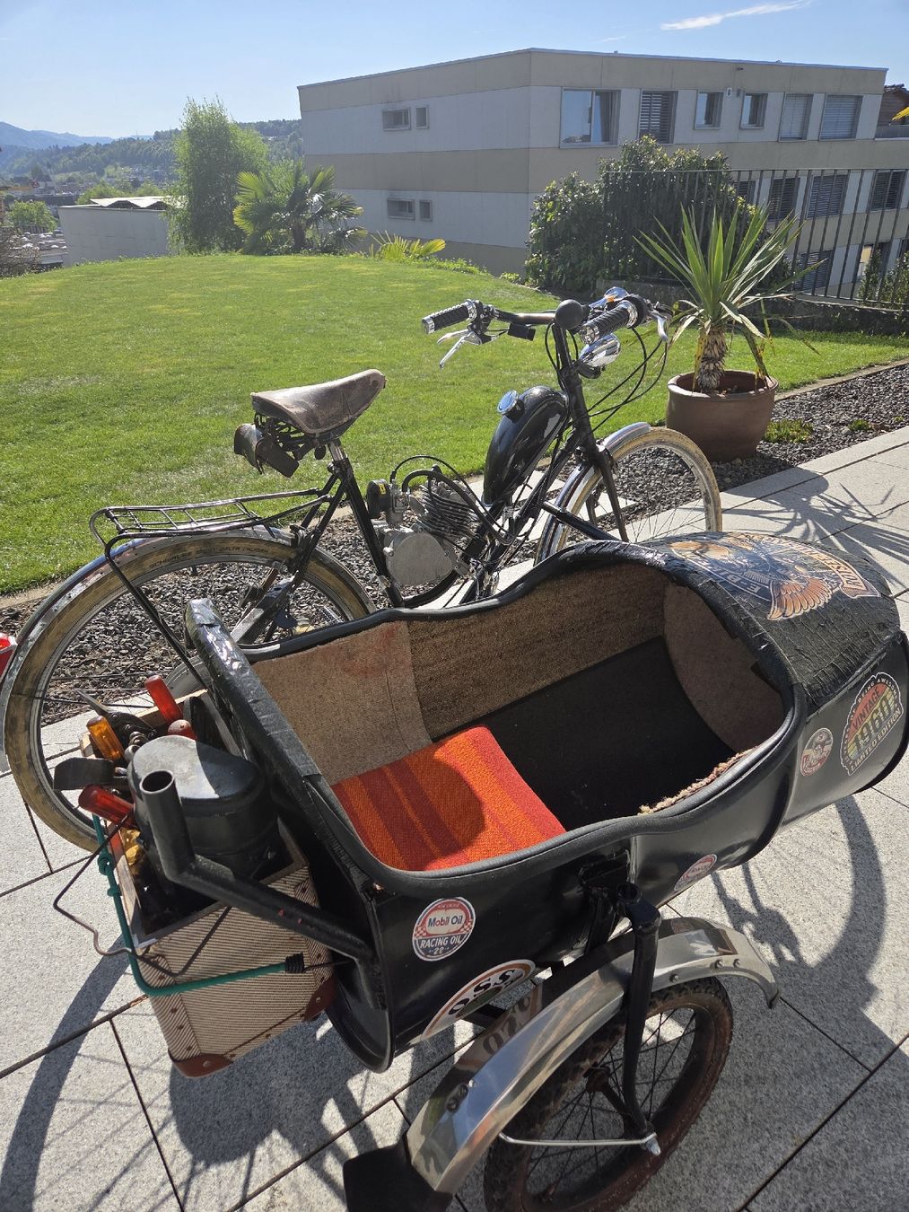Biciclette: Fahrrad mit Seitenwagen – Difettoso da Ebikon venduto da Hubi84 5