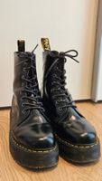 Dr. Martens JADON Glattleder Plateustiefel | Gr. 46