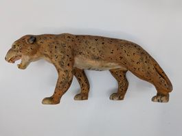 Antike Figur, Raubkatze, Leopard, Jaguar