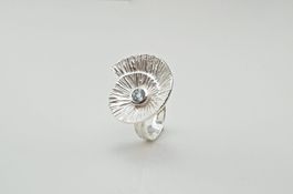 Ring Silber 925 & blaue Topas (R0665BT)
