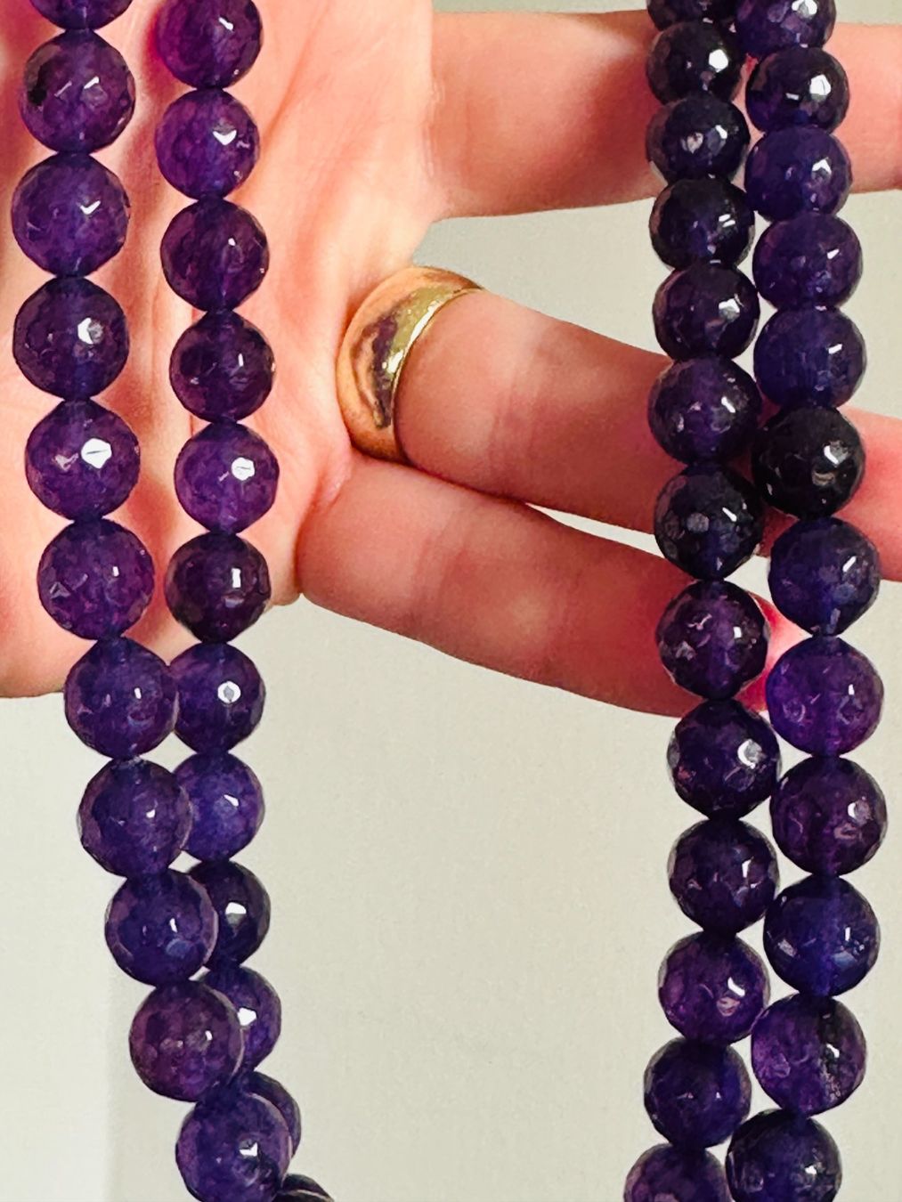 Catenine: Tanzanite Gemstone necklace – Nuovo e nell'imballaggio originale da Genève venduto da AGBERG 4